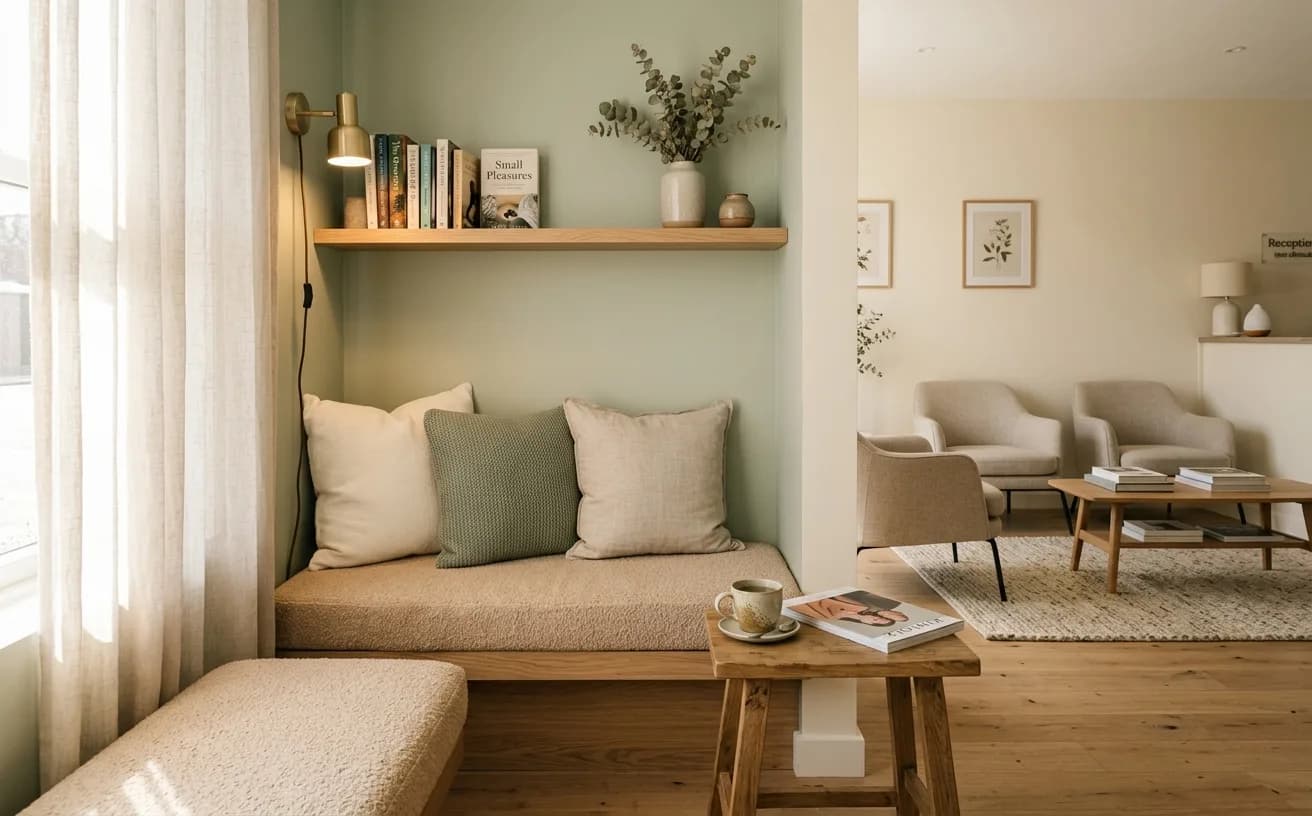 Klidné a přívětivé prostředí moderní zubní ordinace